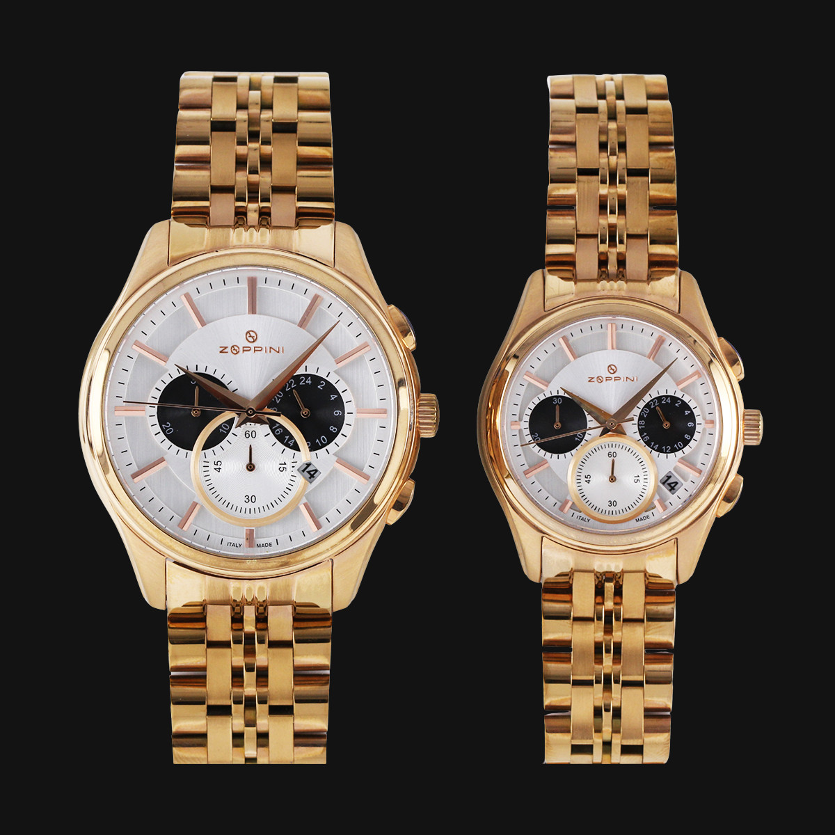 ساعت ست عقربه ای کوارتز زوپینی مدل 1556G