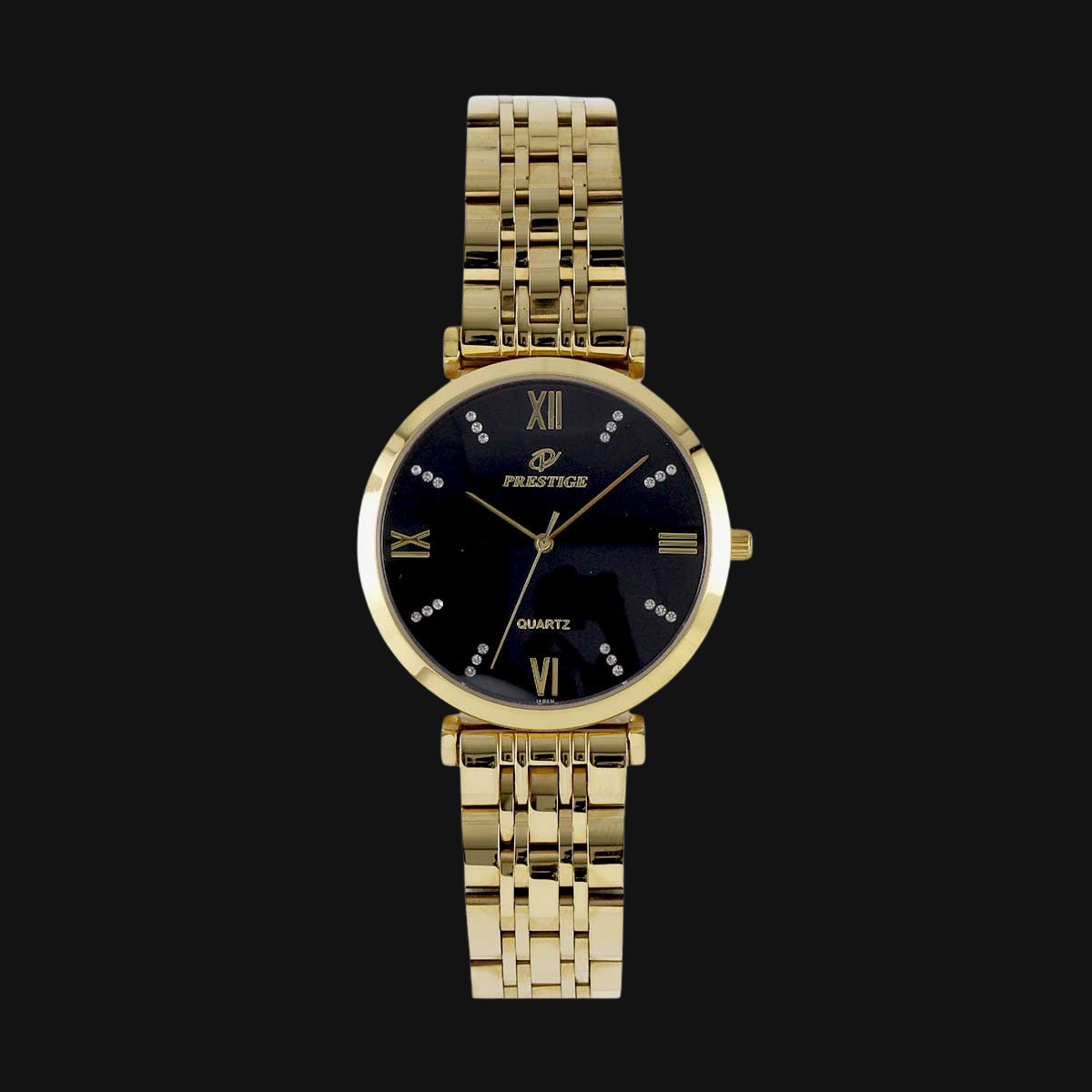 ساعت مچی مردانه عقربه ای پرستیژ مدل P9058G طلایی