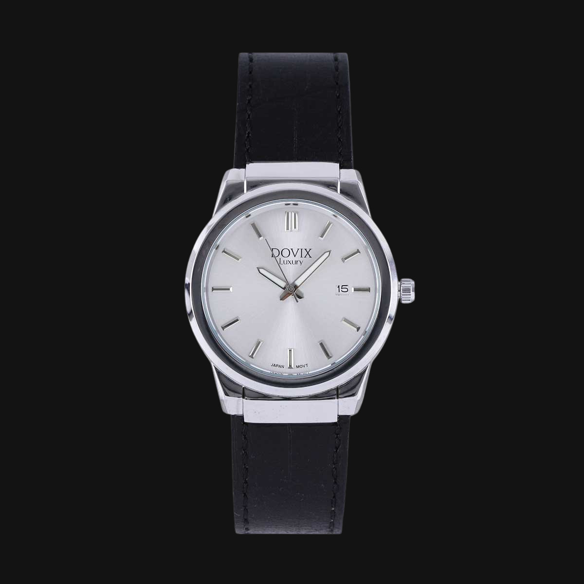 ساعت عقربه ای مردانه داویکس مدل 241018G نقره‌ای