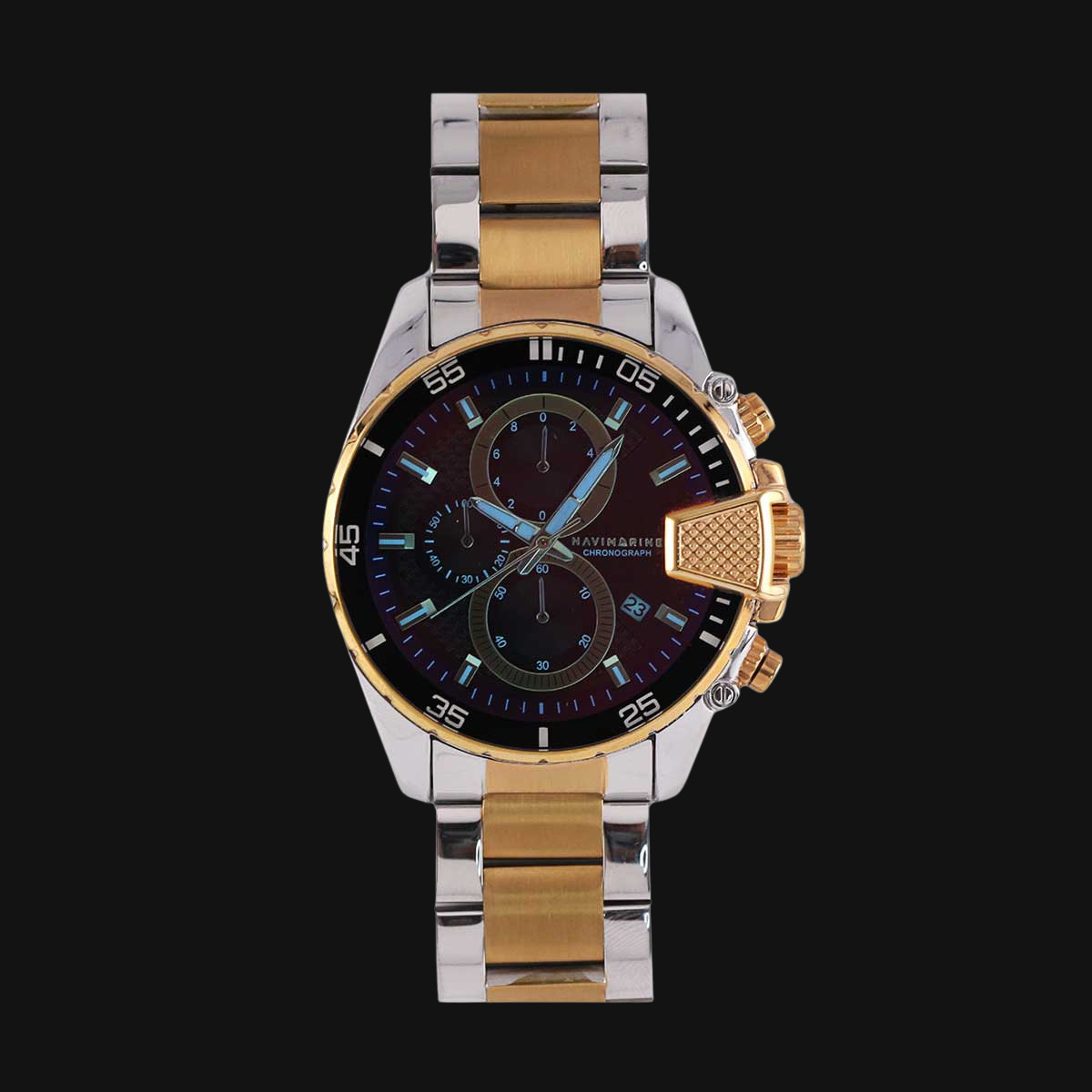 ساعت عقربه ای مردانه کوارتز ناوی مارین مدل NM023-06