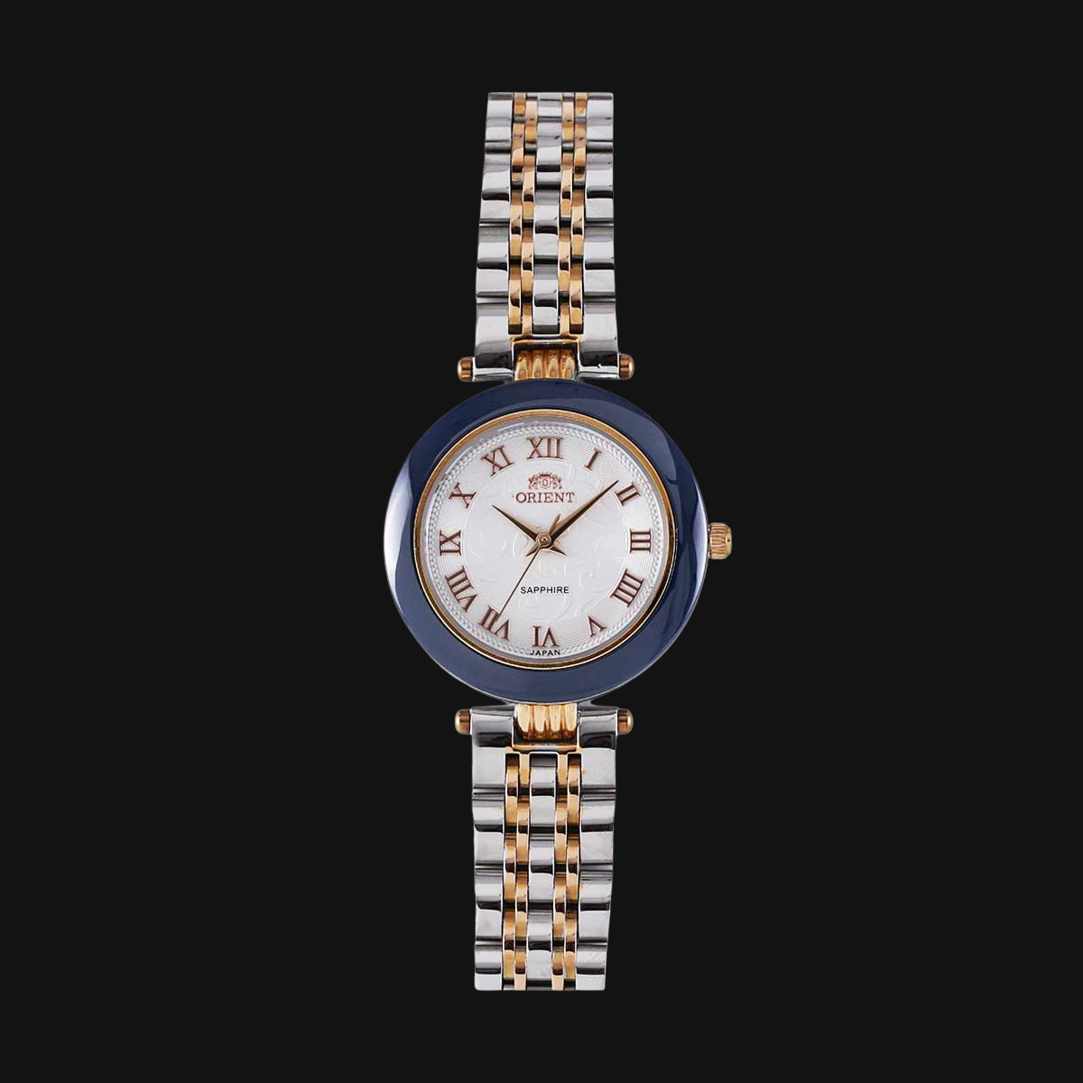 ساعت عقربه ای زنانه اورینت مدل 033L نقره ایی سرمه ایی