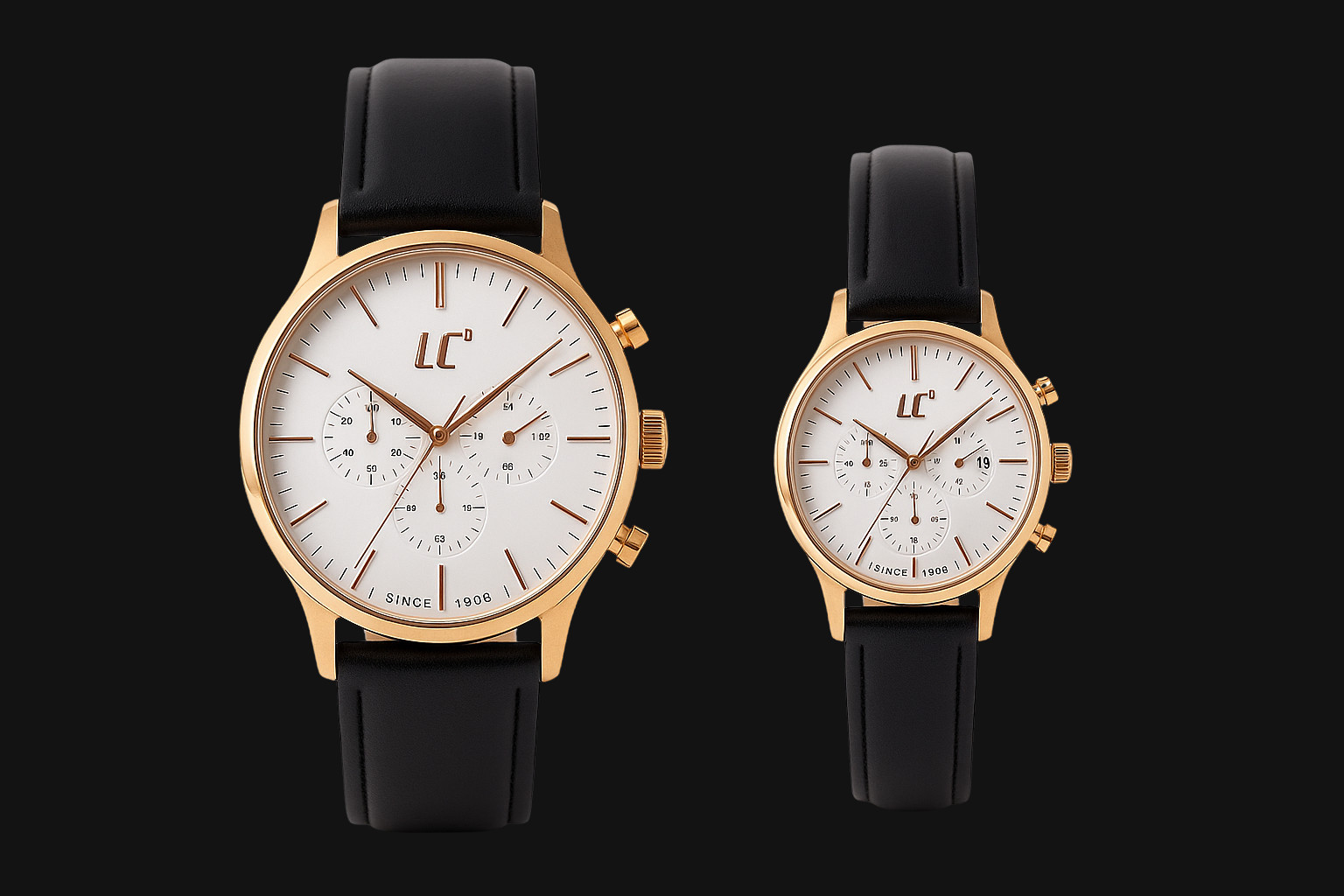 ساعت ست عقربه ای زنانه و مردانه لی‌کانر LC04144G.432