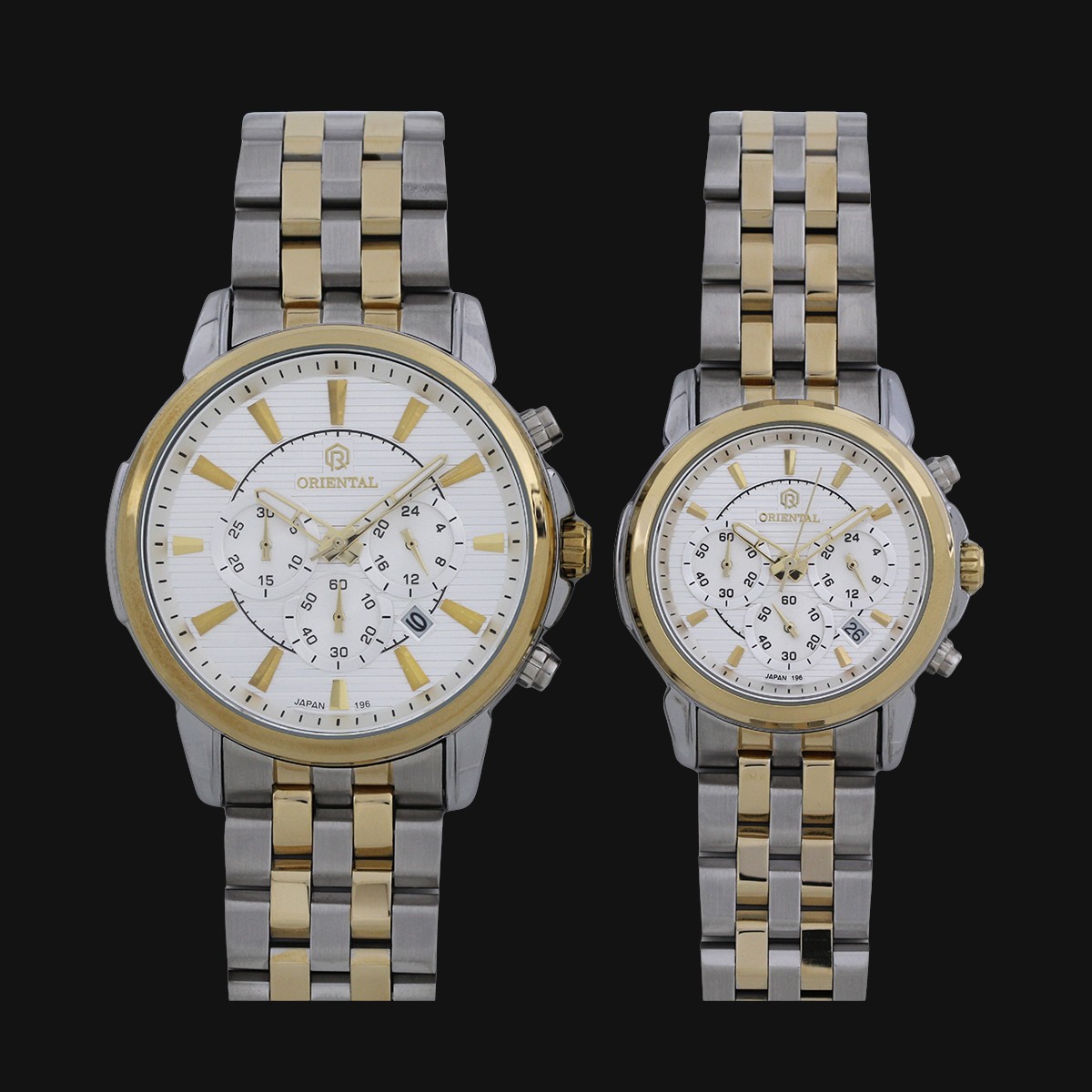 ساعت مچی ست اورینتال R52196-0003M و R52196-0003L