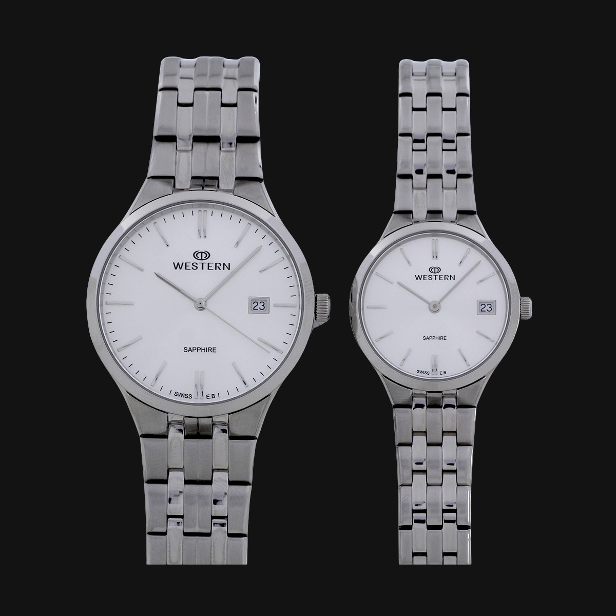 ساعت مچی ست وسترن W6081GST010A و W6081LST010A