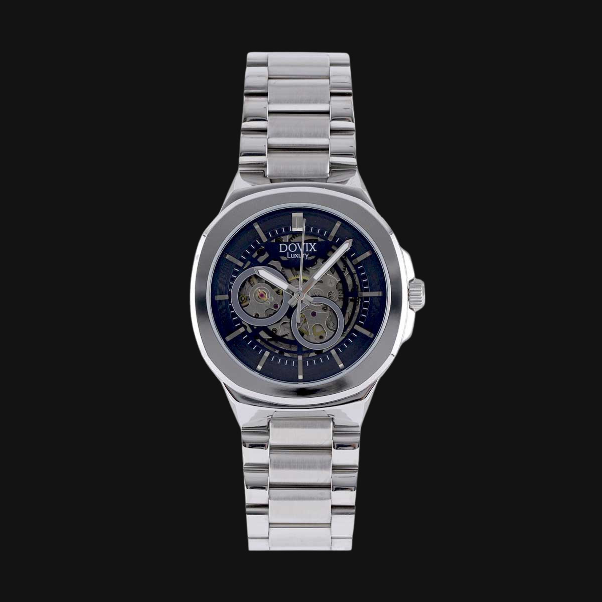 ساعت عقربه ای مردانه داویکس مدل 241042M نقره‌ای خاکستری