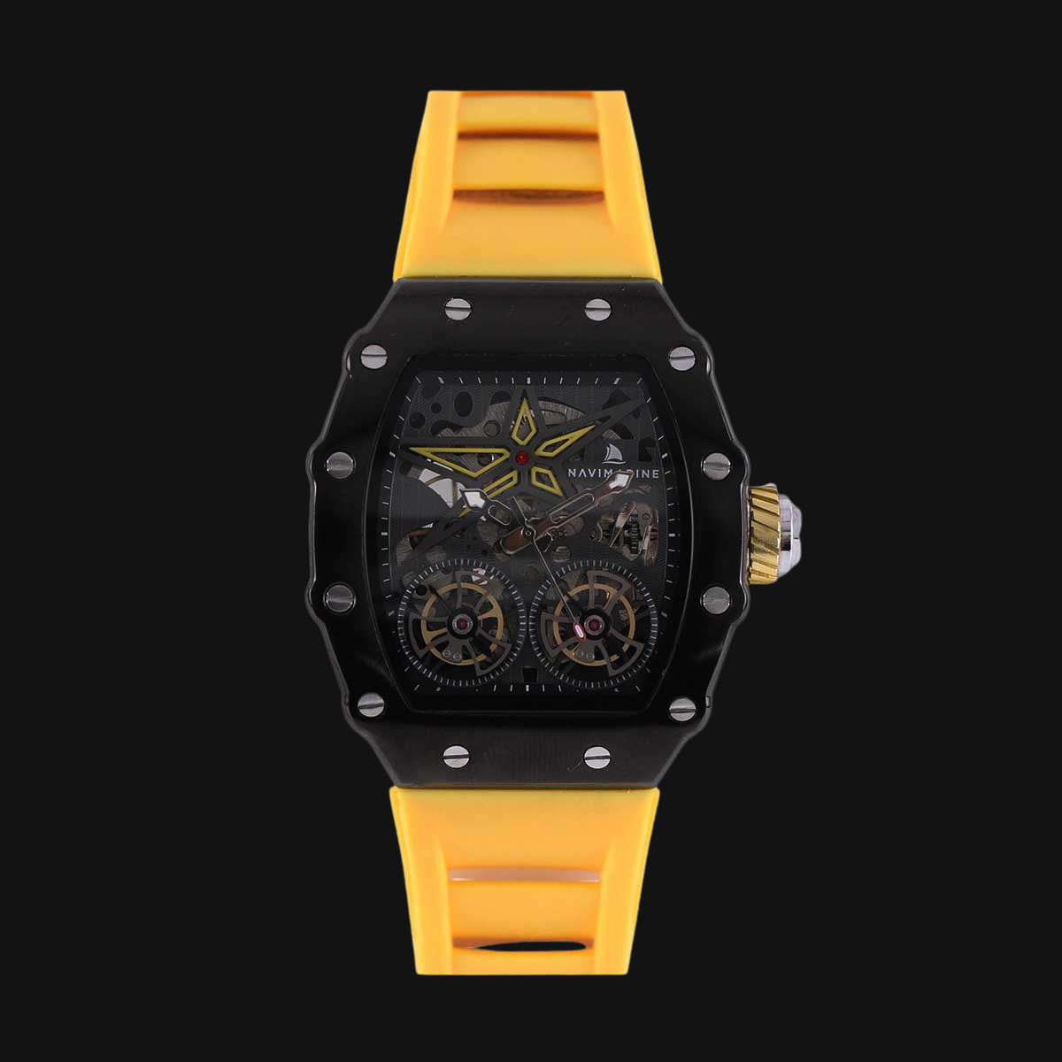 ساعت عقربه ای مردانه اتوماتیک ناوی مارین مدل AZSE007-COL8