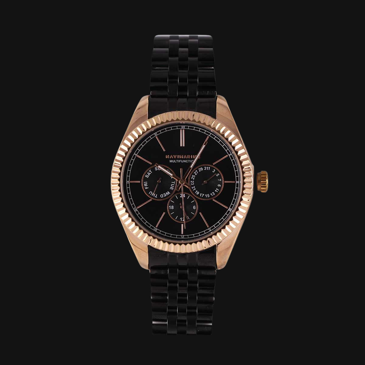 ساعت عقربه ای مردانه کوارتز ناوی مارین مدل NM086-07