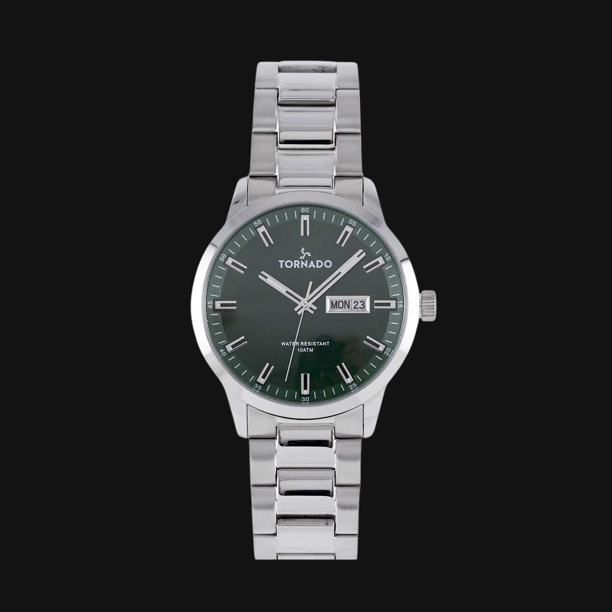 ساعت مچی مردانه عقربه ای تورنادو مدل T6106B-XBXH سبز