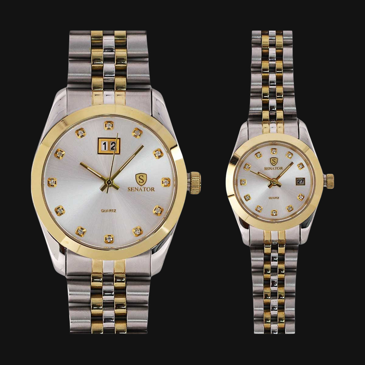 ساعت ست عقربه ای زنانه و مردانه سناتور ST1001G و ST1001L