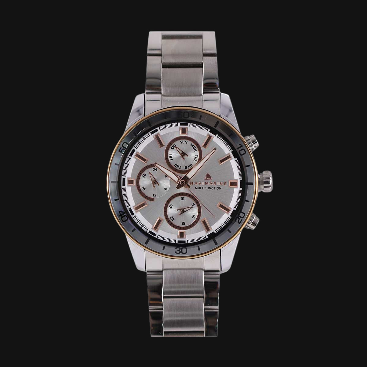 ساعت عقربه ای مردانه کوارتز ناوی مارین مدل NM128-05