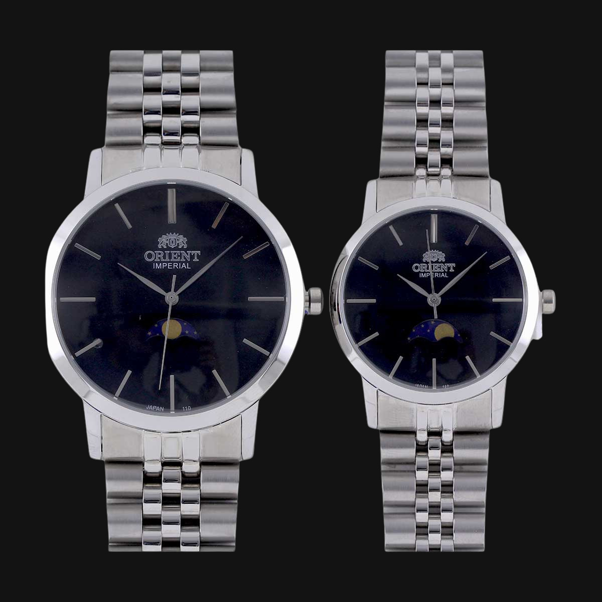 ساعت ست عقربه ای زنانه و مردانه اورینت نقره‌ای O-SH110G