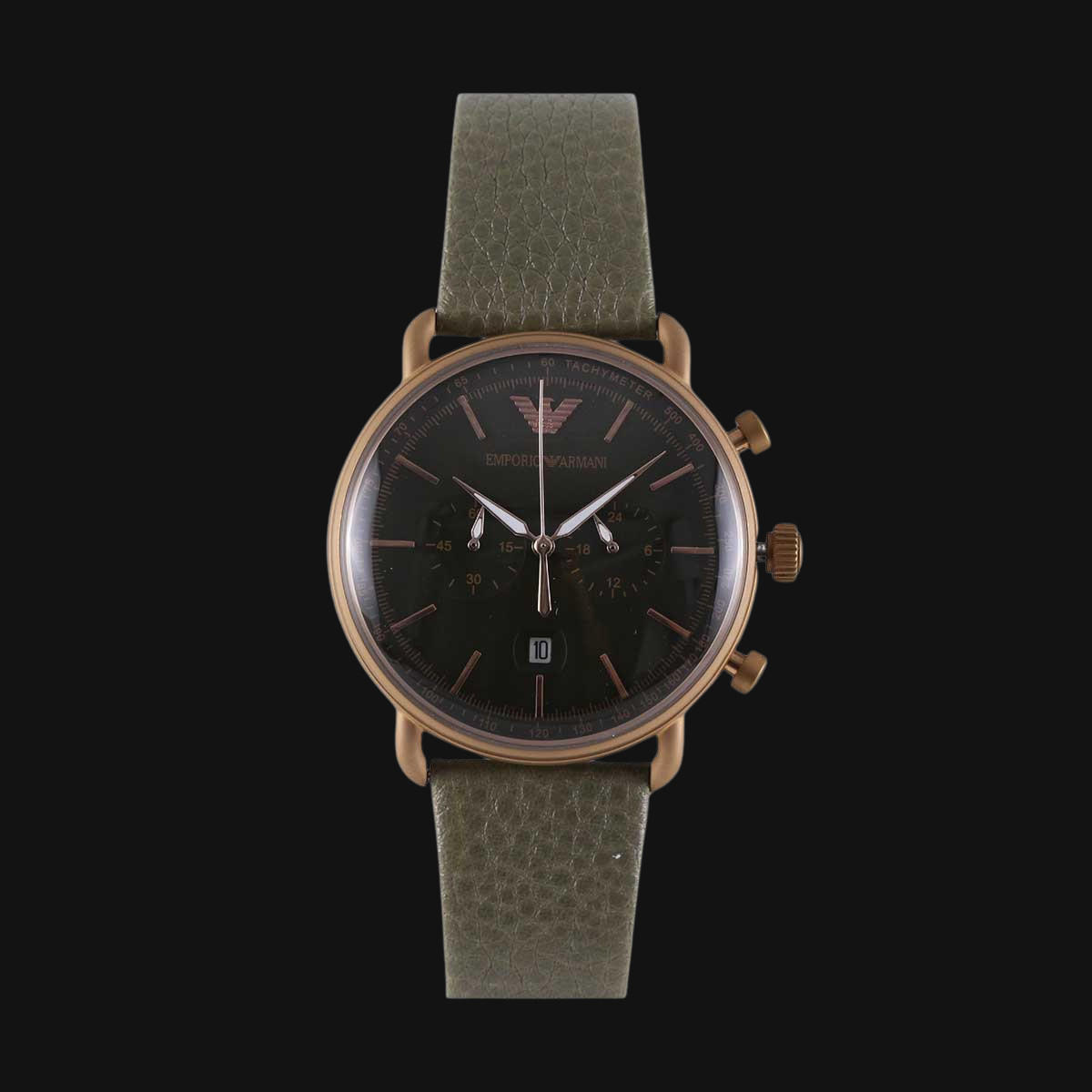ساعت لوکس مردانه امپریو آرمانی مدل AR11421 رزگلد