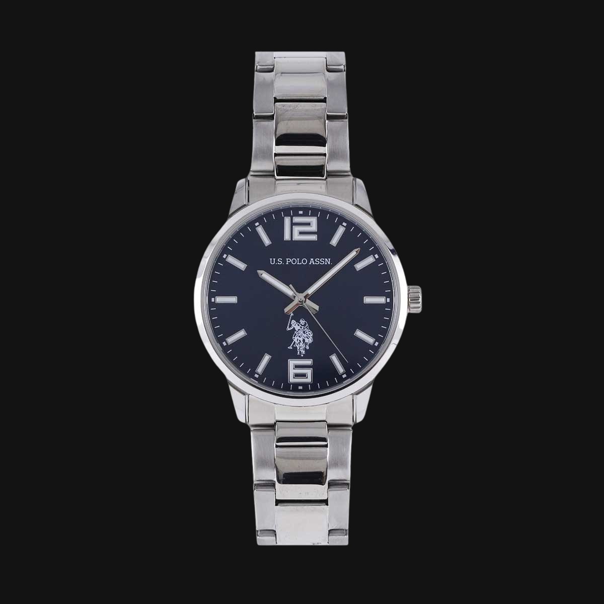 ساعت مچی مردانه عقربه ای یو اس پلو مدل USPA1051-04 سرمه‌ای