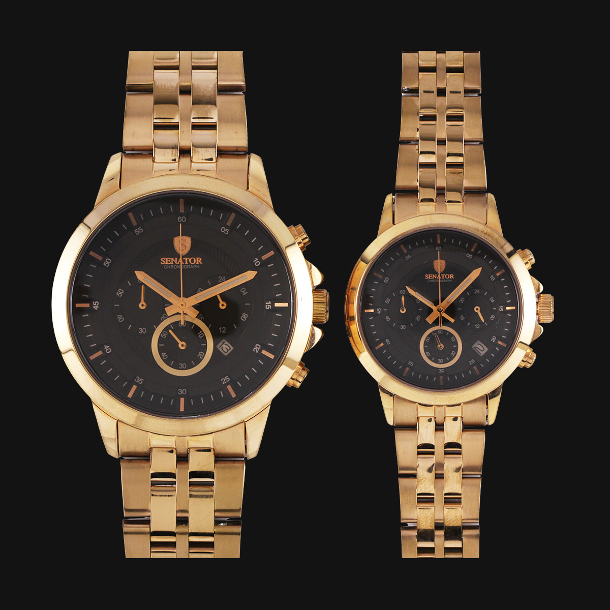 ساعت ست عقربه ای زنانه و مردانه سناتور ST1015G و ST1015L