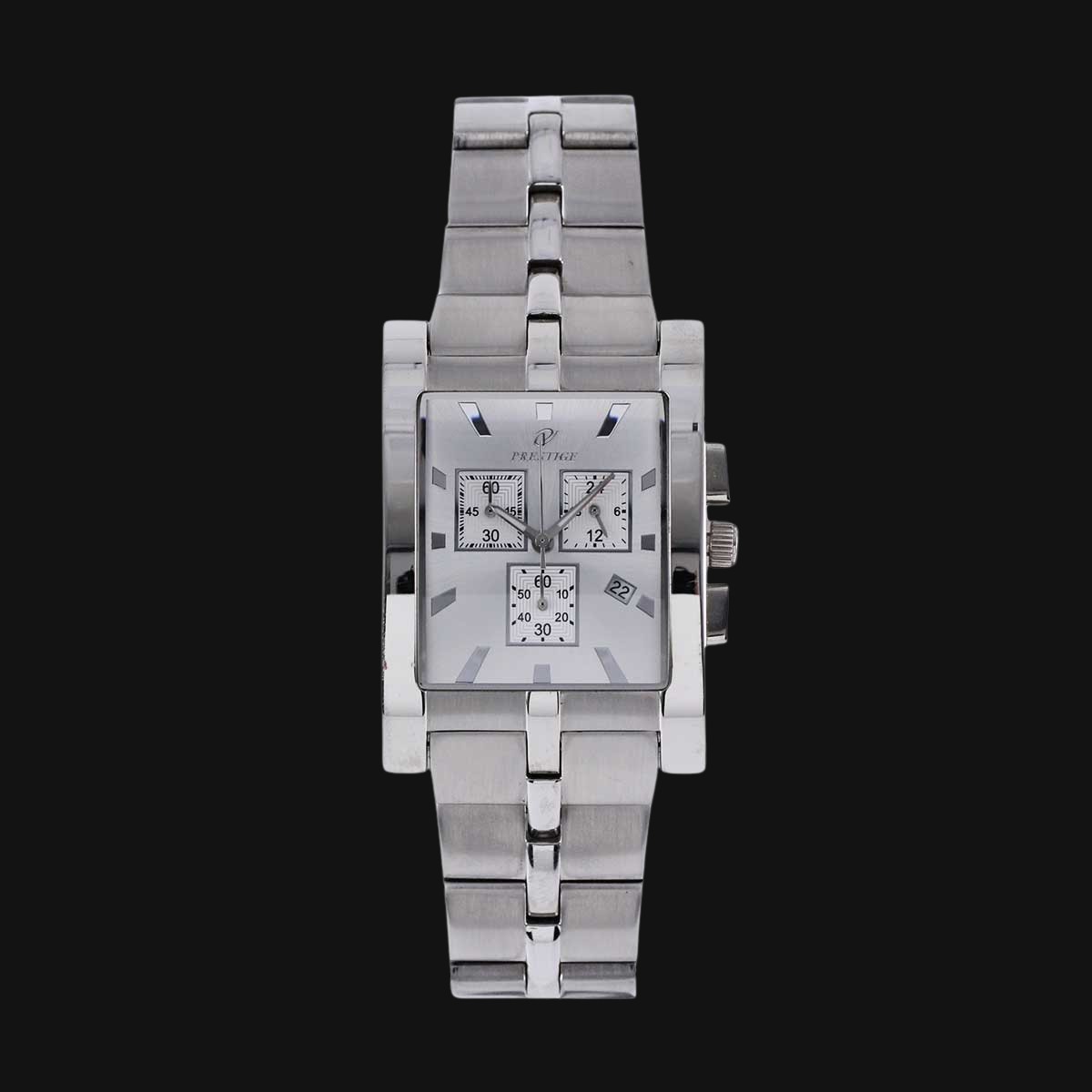 ساعت مچی مردانه عقربه ای پرستیژ مدل P9021M نقره‌ای
