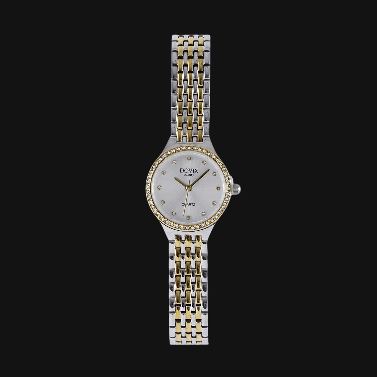 ساعت عقربه ای زنانه داویکس مدل 24037L طلایی سفید