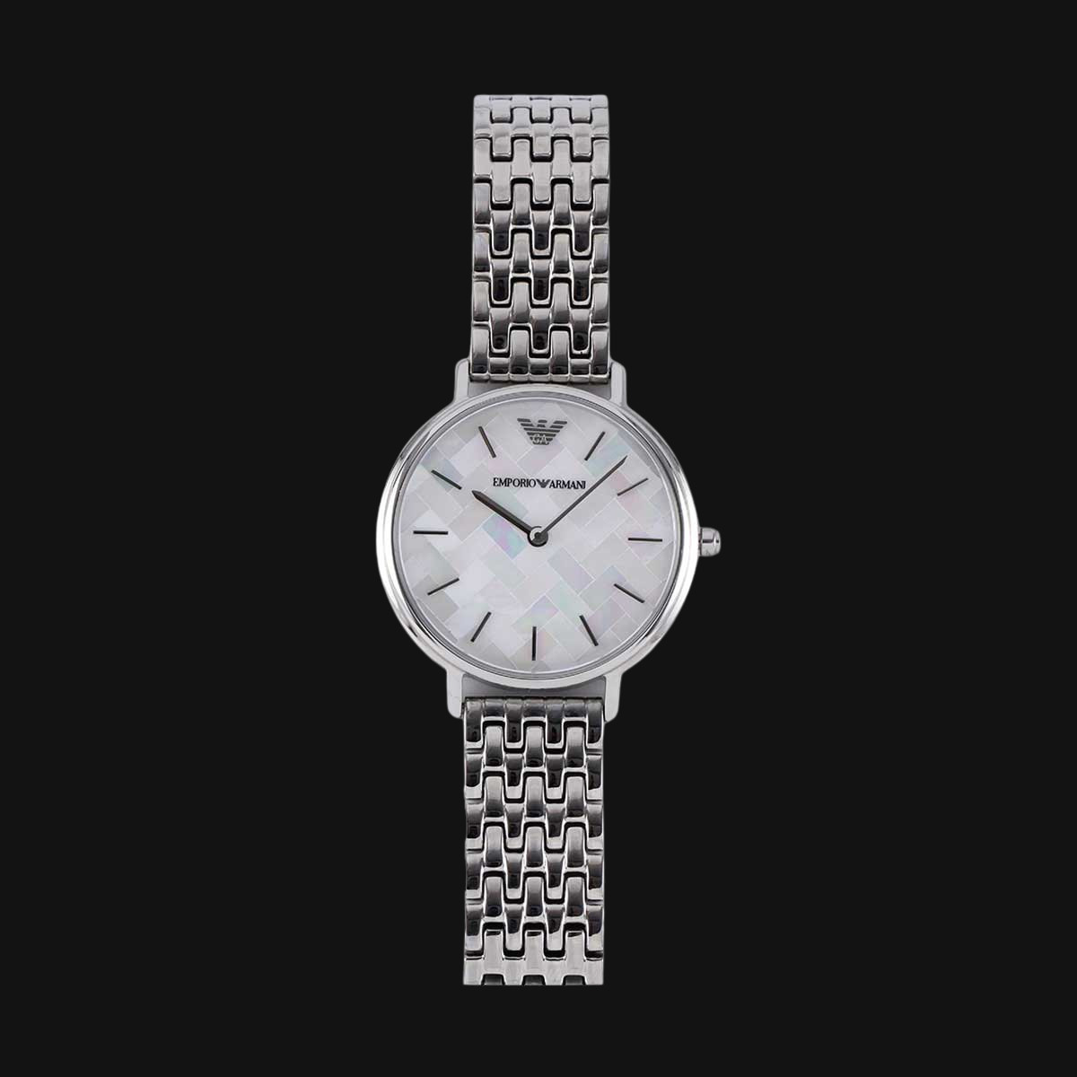 ساعت لوکس زنانه امپریو آرمانی مدل AR11112 نقره‌ای