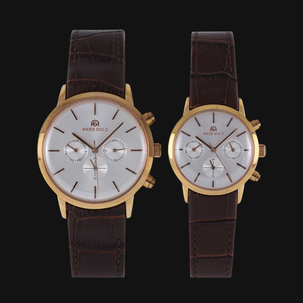 ساعت مچی ست آریس گلد 4131G و 4131L