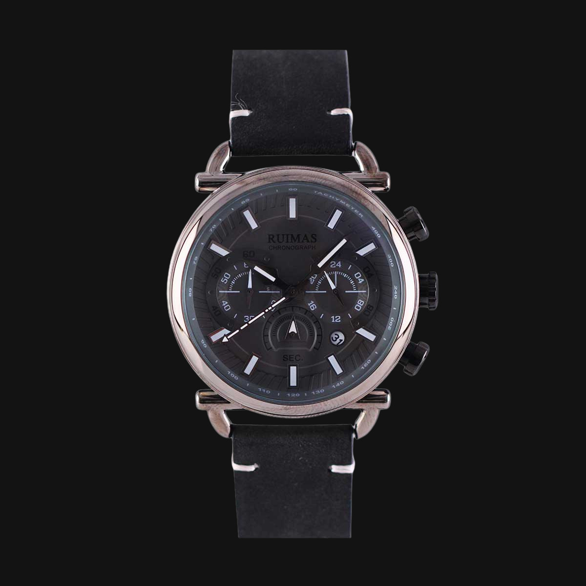 ساعت عقربه ای مردانه کوارتز رویماس مدل RM585GGUNBK رنگ نقره‌