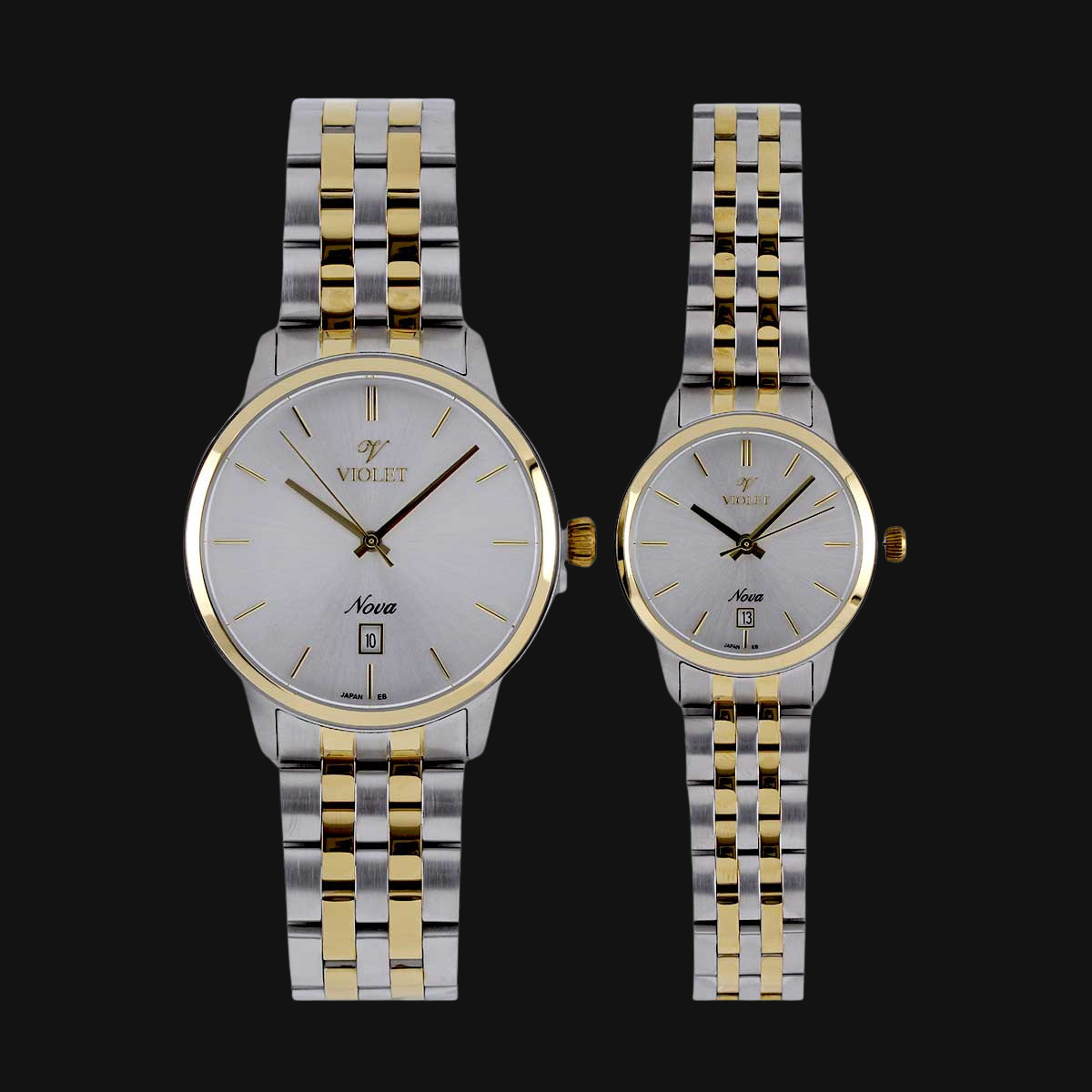 ساعت مچی ست ویولت نوا B32750G/818 و B32750L/818