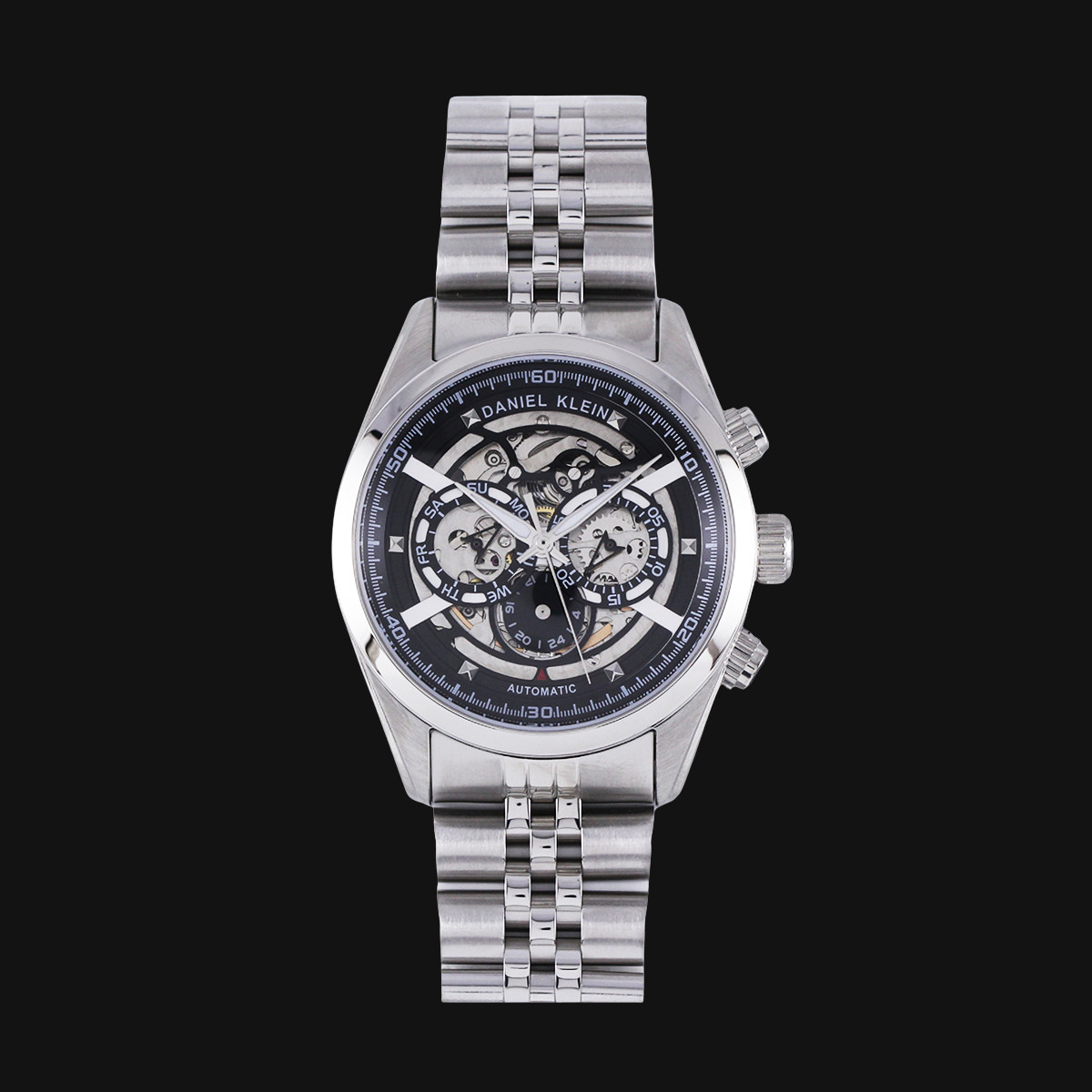 ساعت عقربه ای مردانه اتوماتیک دنیل کلین مدل 2-1.14093 رنگ نق