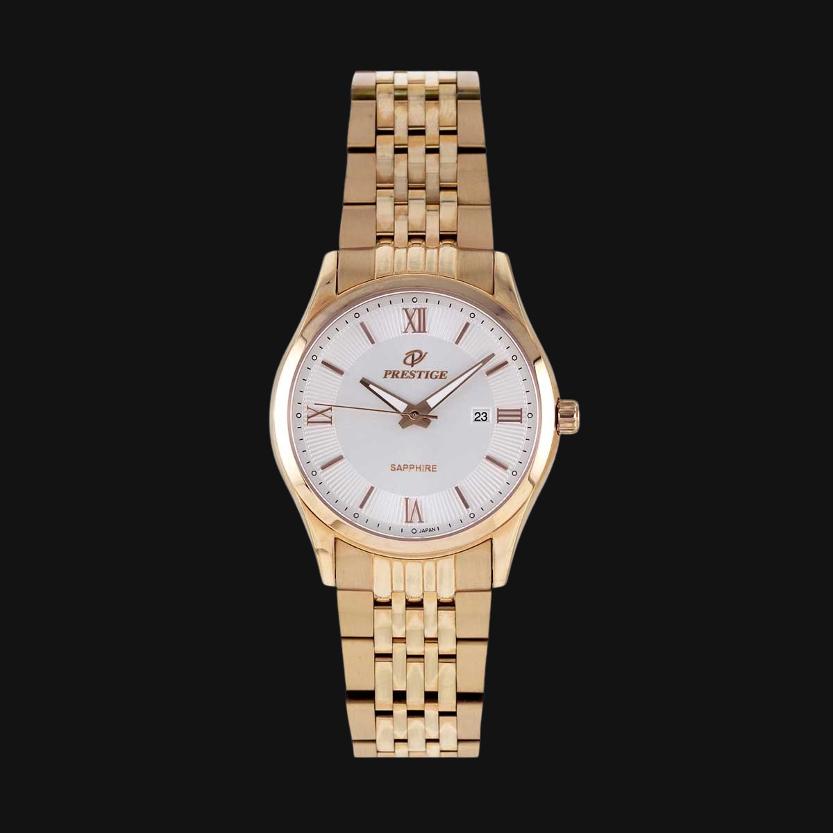 ساعت مچی مردانه عقربه ای پرستیژ مدل P9056G طلایی