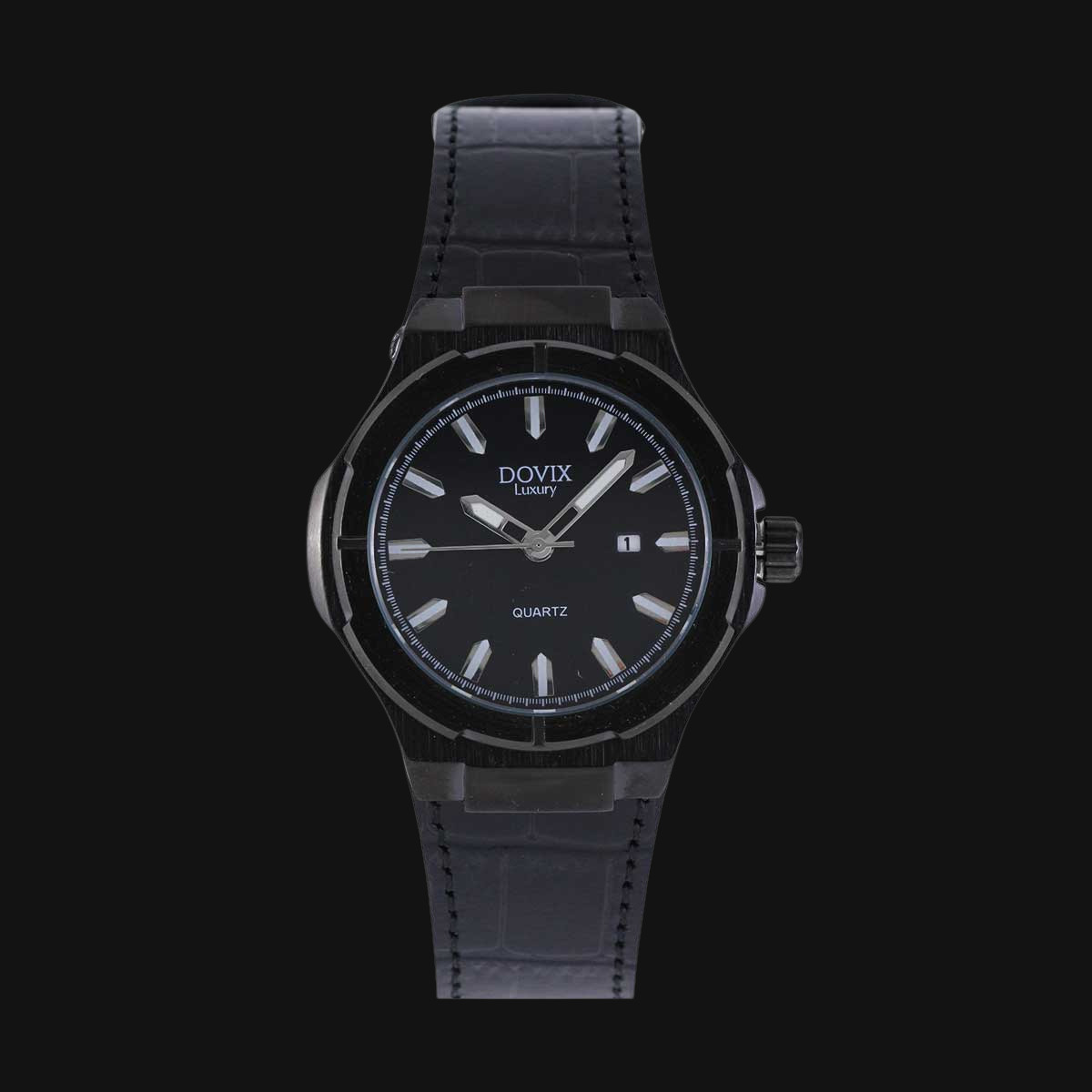 ساعت عقربه ای مردانه داویکس مدل 24032M صفحه مشکی