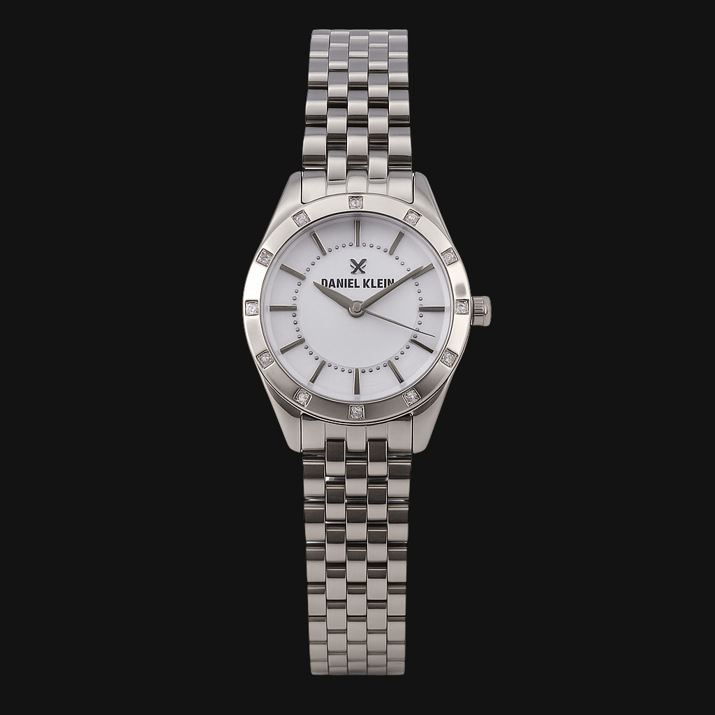 ساعت عقربه ای زنانه کوارتز دنیل کلین مدل 1-1.13706 L رنگ نقر