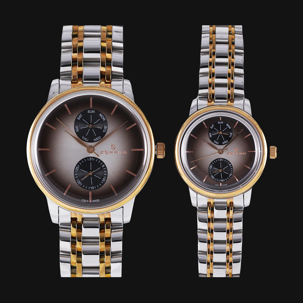 ساعت ست عقربه ای کوارتز زوپینی مدل 1555G