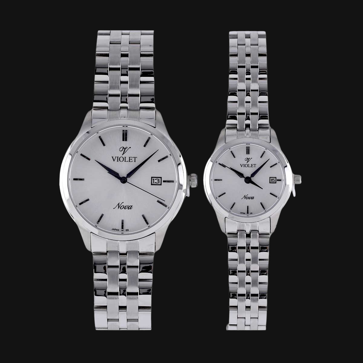 ساعت مچی ست ویولت نوا B32768G/111 و B32768L/111