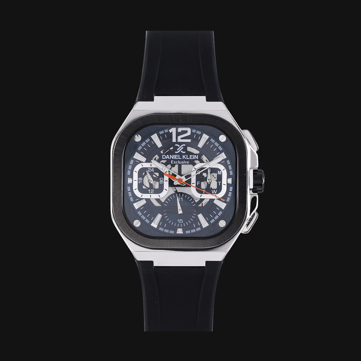 ساعت عقربه ای مردانه کوارتز دنیل کلین مدل 1-1.14008 رنگ نقره