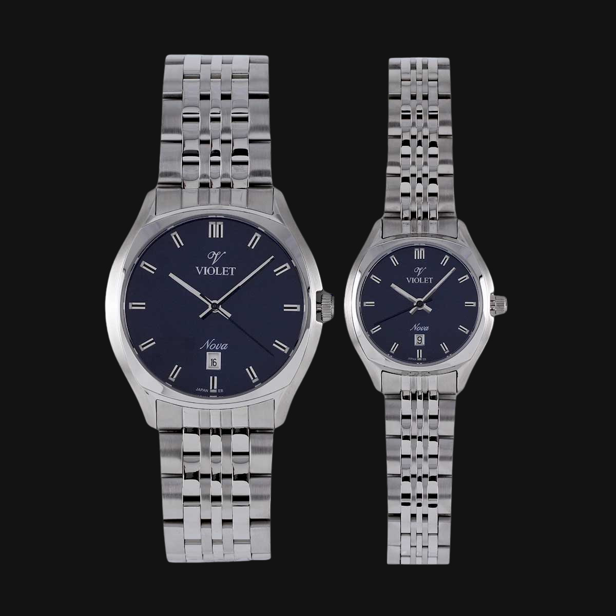 ساعت مچی ست ویولت نوا B32754G/151 و B32754L/151