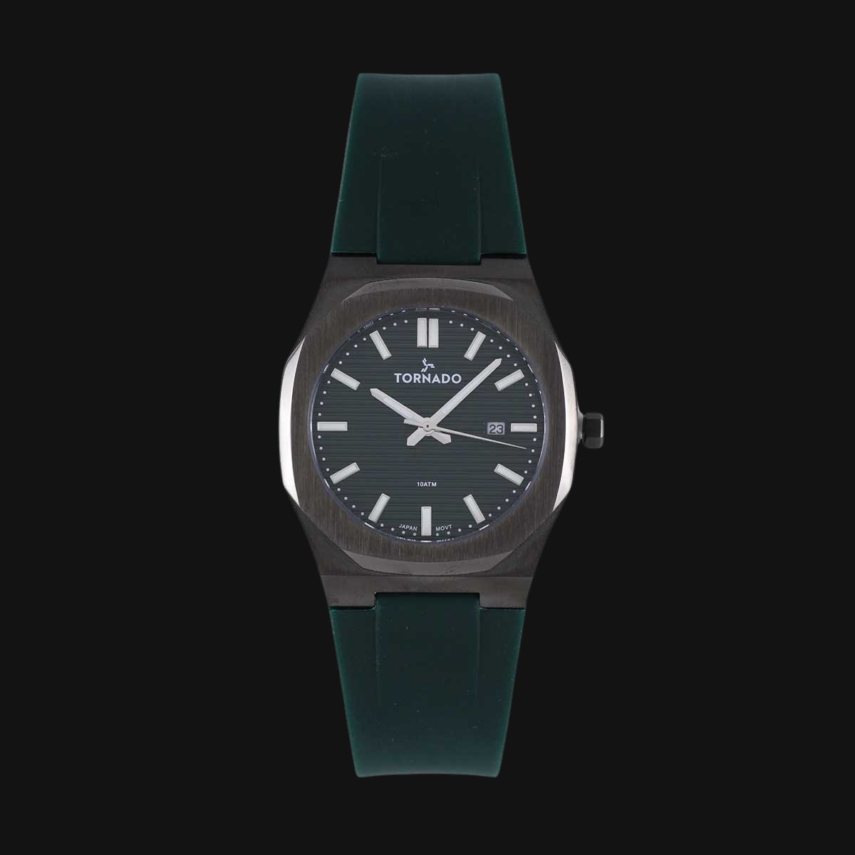 ساعت مچی مردانه عقربه ای تورنادو مدل T22002-XSGG سبز