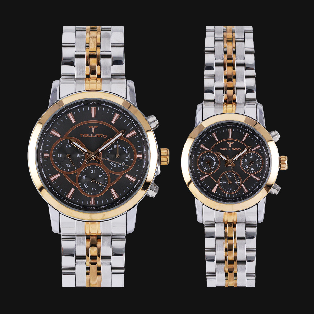 ساعت ست عقربه ای زنانه و مردانه تلارو T3071G و T3071L