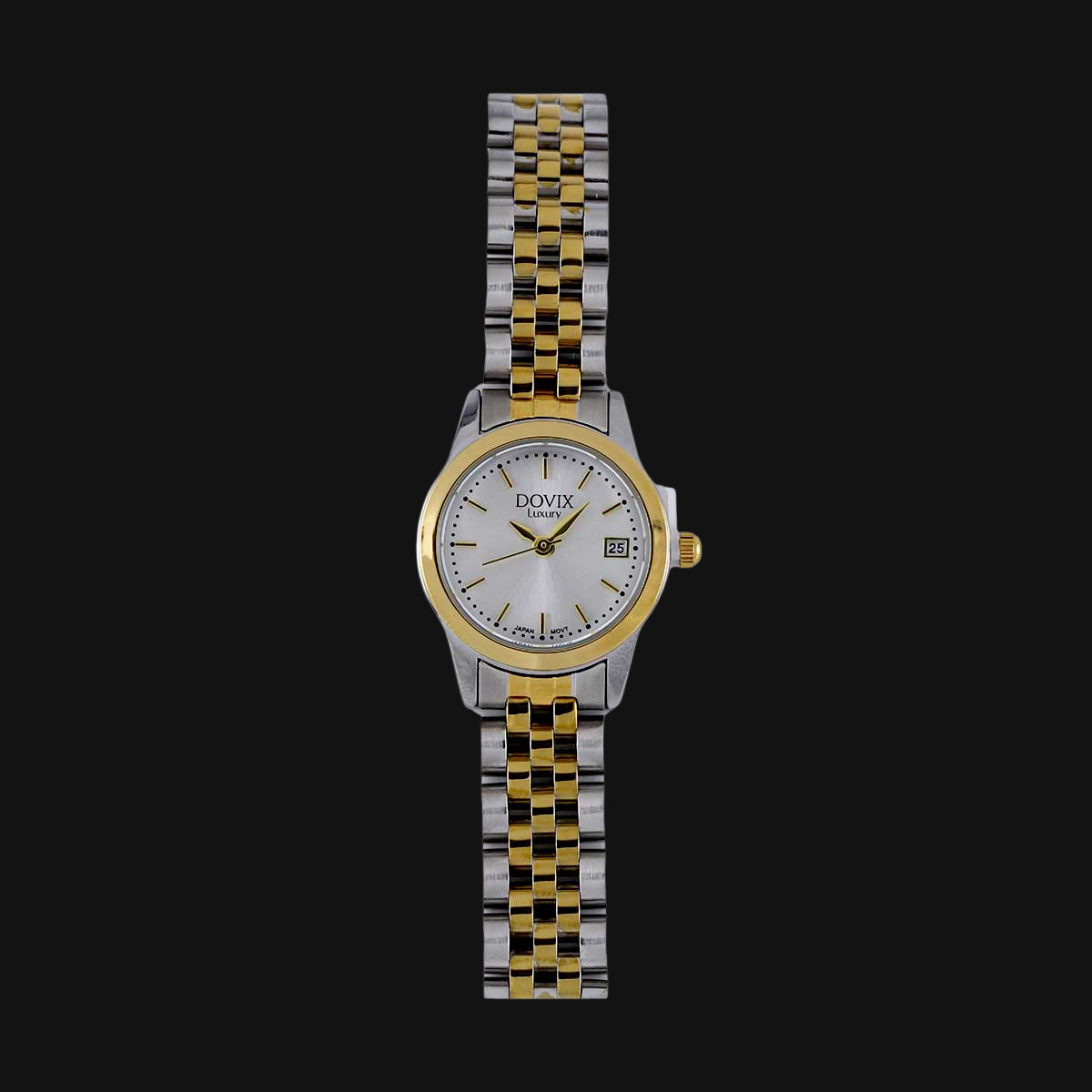 ساعت عقربه ای زنانه داویکس مدل 24014L سفید نقره‌ای