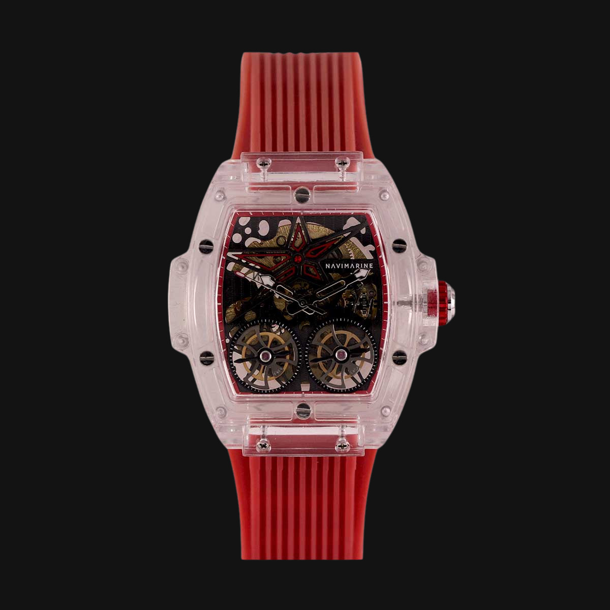 ساعت عقربه ای مردانه اتوماتیک ناوی مارین مدل AZSE002-COL3