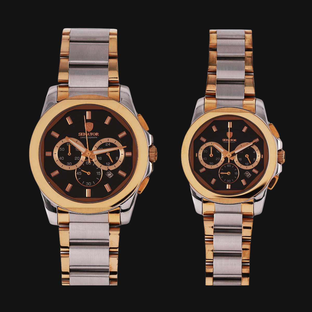 ساعت ست عقربه ای زنانه و مردانه سناتور ST1054G و ST1054L