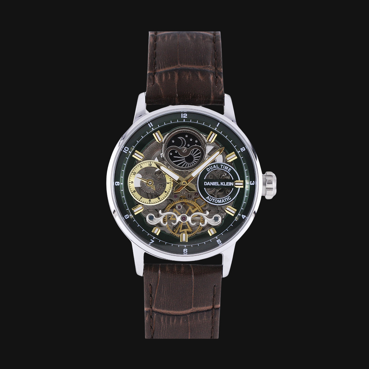 مد و پوشاک اتوماتیک دنیل کلین مدل 3-1.14013 رنگ نقره‌ای