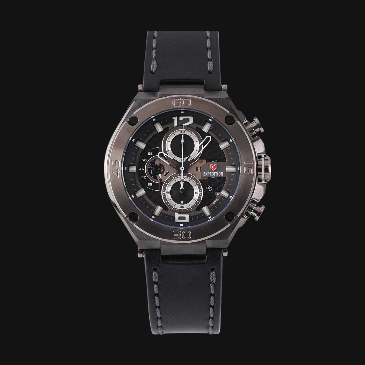 ساعت عقربه ای مردانه کوارتز اکسپدیشن مدل E6756M رنگ مشکی