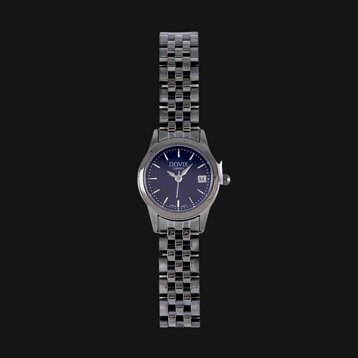 ساعت عقربه ای زنانه داویکس مدل 241014L مشکی سرمه‌ای