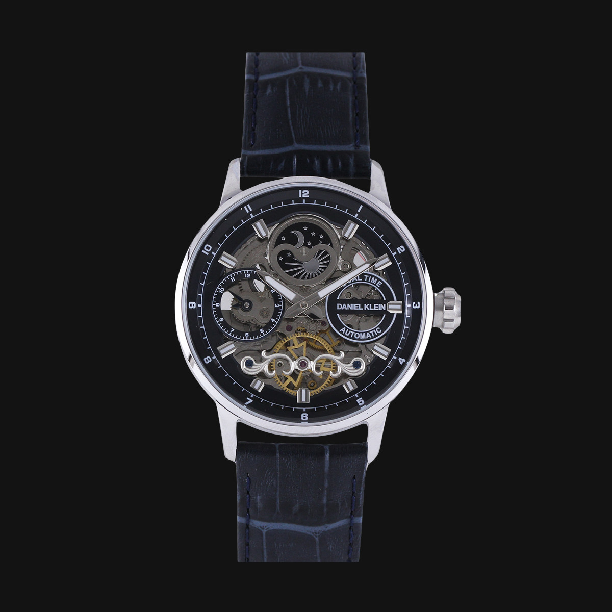 ساعت عقربه ای مردانه اتوماتیک دنیل کلین مدل 2-1.14013 رنگ نق