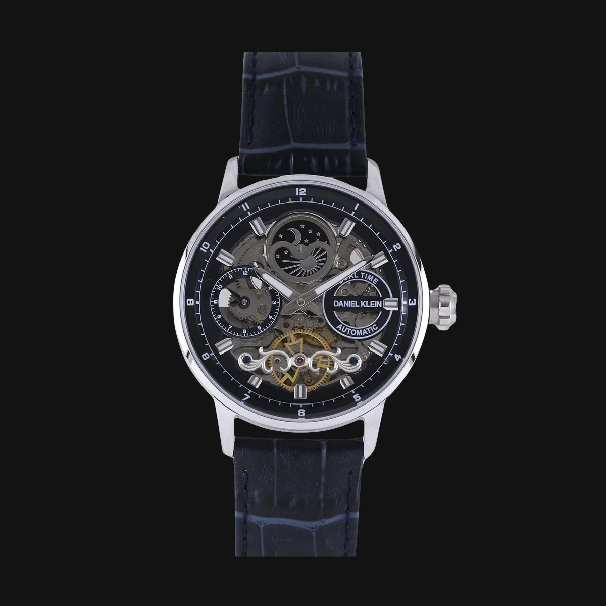 ساعت عقربه ای مردانه اتوماتیک دنیل کلین مدل 2-1.14013 رنگ نق