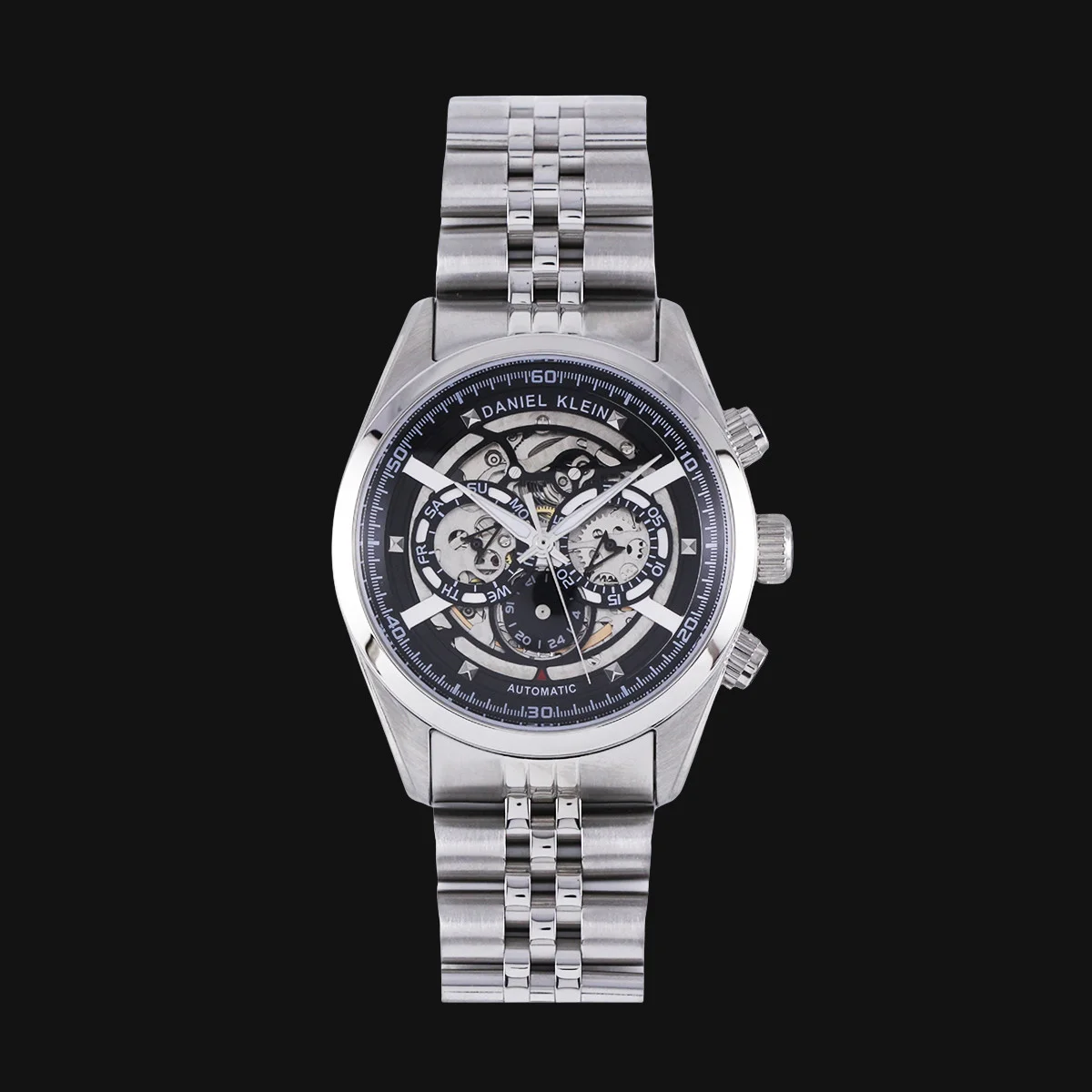 ساعت عقربه ای مردانه اتوماتیک دنیل کلین مدل 2-1.14093 رنگ نق