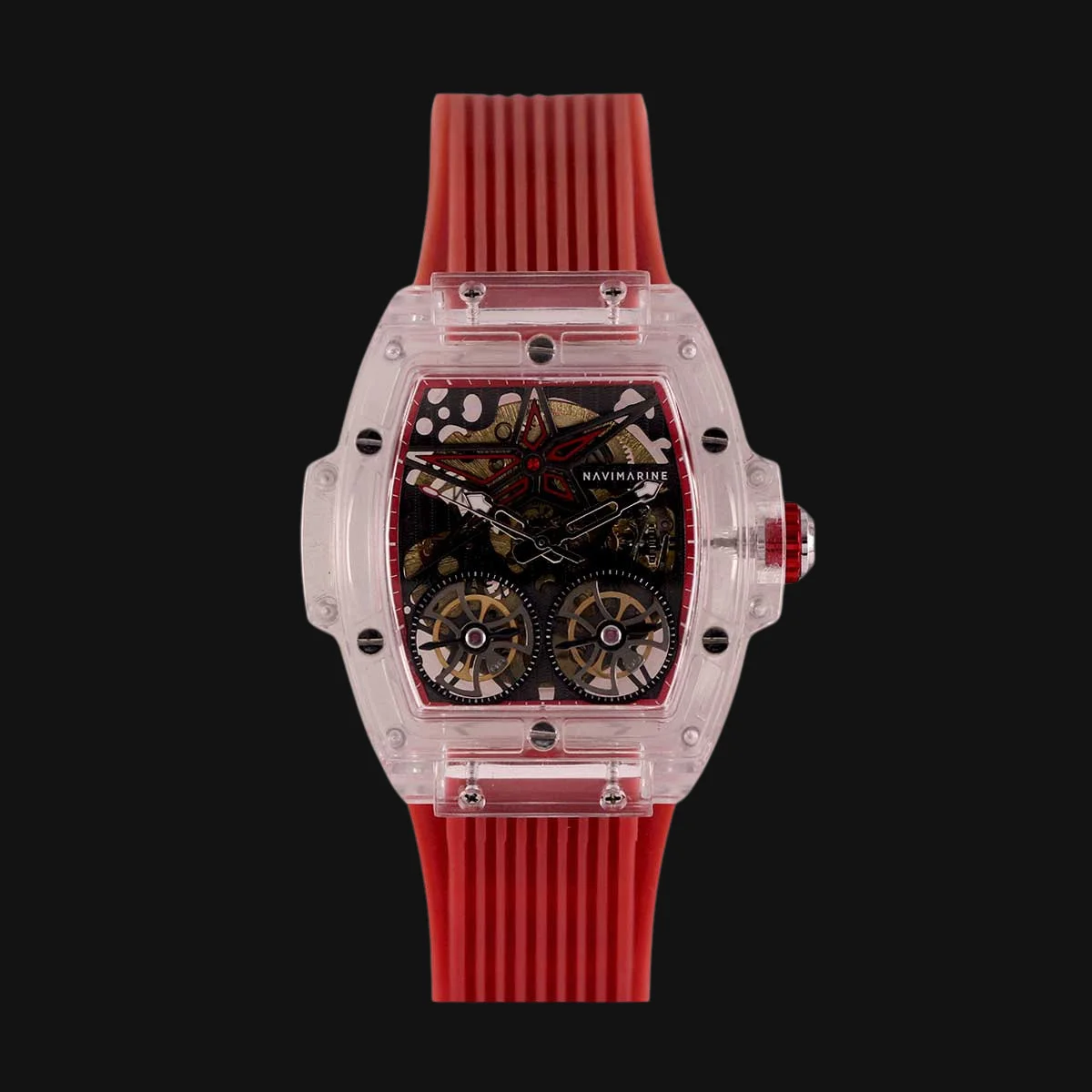 ساعت عقربه ای مردانه اتوماتیک ناوی مارین مدل AZSE002-COL3