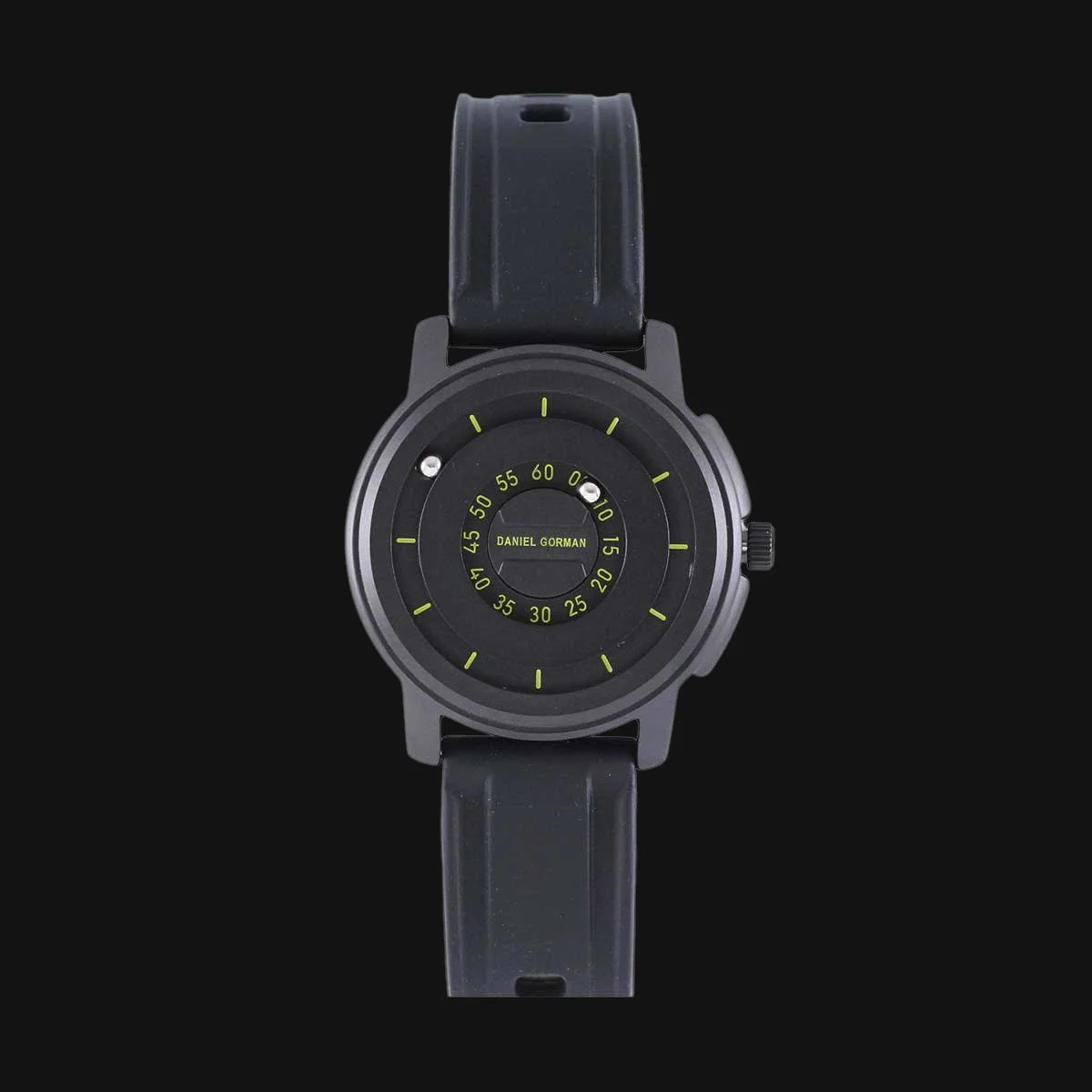 عقربه ای دنیل گورمن مدل DG0118.KY  زرد