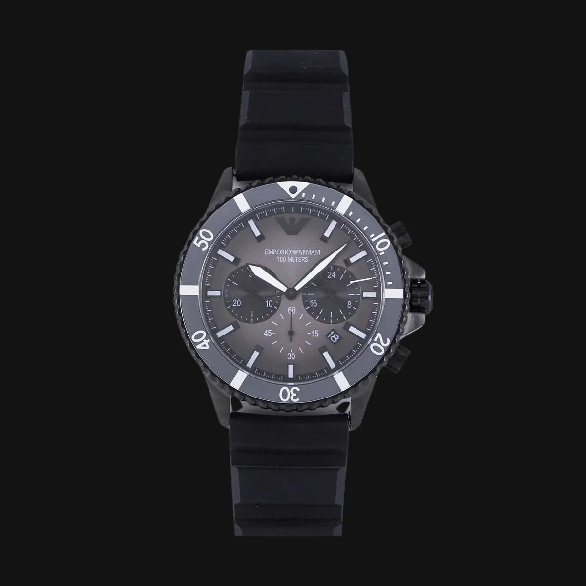 ساعت لوکس مردانه امپریو آرمانی مدل AR11515 مشکی