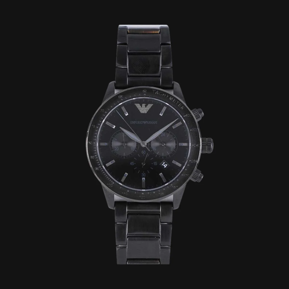 ساعت لوکس مردانه امپریو آرمانی مدل AR11242 مشکی