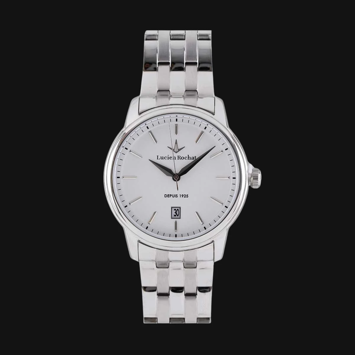 ساعت لوکس مردانه لوسین روشا مدل R0453116001 نقره ایی براق