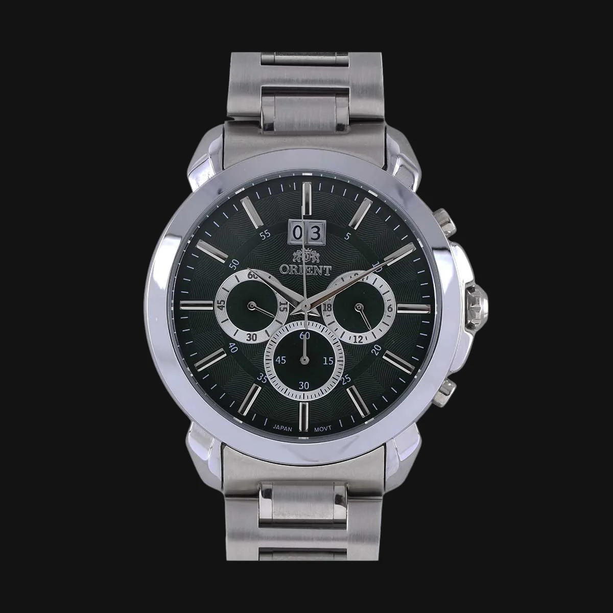 ساعت عقربه ای مردانه اورینت مدل 1068G نقره‌ای