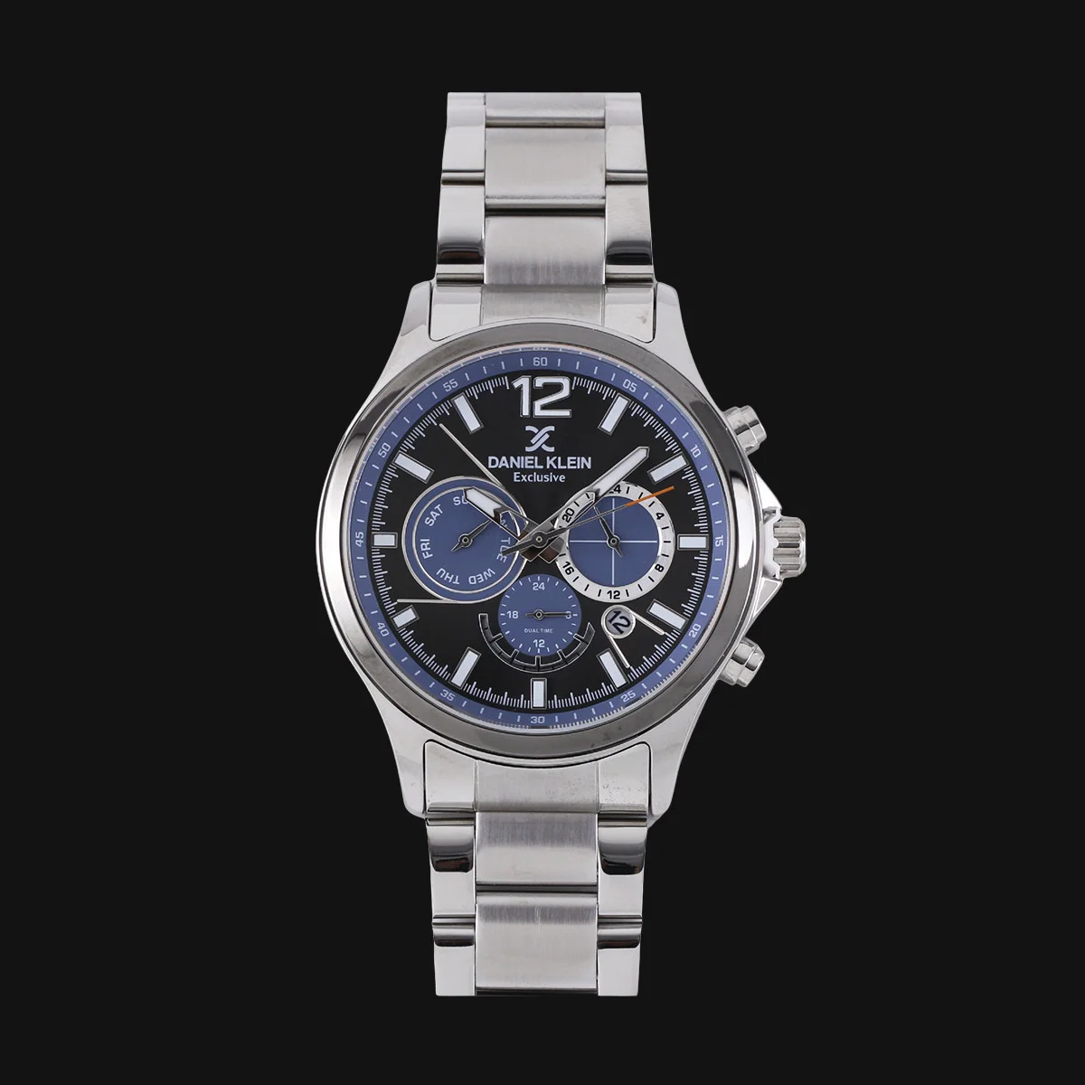 ساعت عقربه ای مردانه کوارتز دنیل کلین مدل 3-1.13363 رنگ نقره